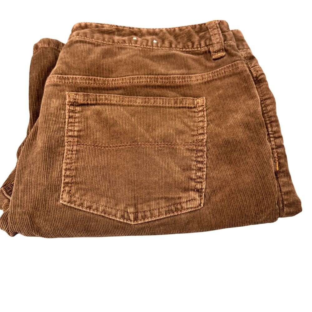 Ralph Lauren Pants Womens 14 (36x29 ACTUAL) Brown Corduroy‎ Academia Preppy VTG